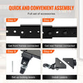 Mobile Base Heavy Duty Adjustable 226.8kg Capacity Swivel Wheels