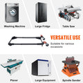 Mobile Base Heavy Duty Adjustable 226.8kg Capacity Swivel Wheels