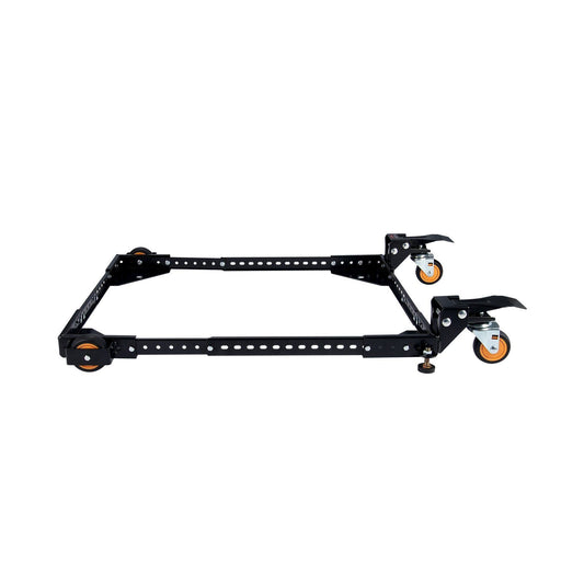 Mobile Base, 295.5 kg Capacity, Adjustable from 304 x 304 mm to 914 x 914 mm, Heavy Duty Universal Mobile Base Stand with Swivel Wheels, for Woodworking Equipment, Bandsaw, Power Tools, Machines
