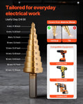 Knockout Punch Set 6 Die 12.7-50.8mm Ratchet Wrench Tool Kit