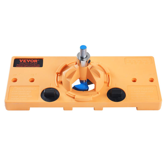 Concealed Hinge Jig Cabinet Door Drill Guide C-Clamp Woodworking Tool