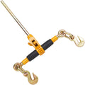 Ratchet Chain Binder 5443kg G80 Hooks Heavy Duty Load 4pc Tie Down