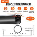 Garage Door Bottom Seal U Shape 16ft 5/16
