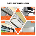 Garage Door Bottom Seal U Shape 16ft 5/16
