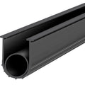 Garage Door Seal 16ft U Shape Bottom Rubber Weather Strip Black