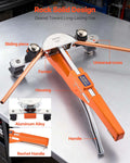 Tubing Bender Kit 6-22mm Ratchet Pipe Bender 7 Dies HVAC Tools