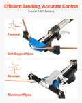 Hydraulic Tube Bender Kit 6-22mm Copper HVAC Refrigeration Tool