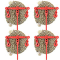 Chain Load Binder 8mm 3 Ton Ratchet Tie Down Kit with Grab Hooks