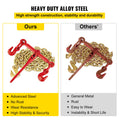 Chain Load Binder 8mm 3 Ton Ratchet Tie Down Kit with Grab Hooks