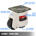 Levitex 4 Pack Leveling Casters GD-60F 551kg Nylon Wheels