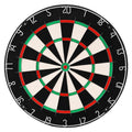 Dart Board, High-Grade Self-Healing Sisal Fiber Dartboard with Staple-Free Bullseye, Blade Wire & Rotating Number Ring, 450mm Professional Dartboard for Home Party Game Room (Darts Not Included)