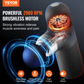 Massage Gun Deep Tissue 4 Speed 4 Heads 2500mAh Handheld