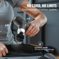 Massage Gun Deep Tissue 4 Speed 4 Heads 2500mAh Handheld