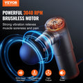Massage Gun Deep Tissue 4 Speed 4 Heads 2500mAh Battery