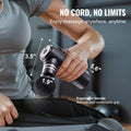 Massage Gun Deep Tissue 4 Speed 4 Heads 2500mAh Battery