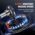 Massage Gun Deep Tissue 9 Speed 6 Heads 2500mAh Handheld