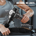 Massage Gun Deep Tissue 9 Speed 6 Heads 2500mAh Handheld