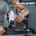 Massage Gun Deep Tissue Percussion 6 Speed 4 Heads 2500mAh