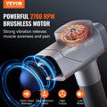 Massage Gun Deep Tissue 8 Speed 6 Heads 2500mAh Handheld
