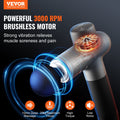 Massage Gun Deep Tissue 8 Speed 6 Heads 2500mAh Percussion