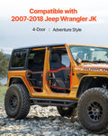 Jeep Wrangler JK 2007-2018 Tube Doors 4-Door Set Steel