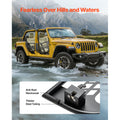 Jeep Tube Doors, 4-Door, Hunting Style Jeep Tubular Door with Heavy-Duty Hinges & OE Latch, Jeep Doors with Rubber Pads & Toughened Steel Tube, Fit for 2007-2018 Jeep Wrangler JK