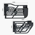 Jeep Tube Doors, 4-Door, Hunting Style Jeep Tubular Door with Heavy-Duty Hinges & OE Latch, Jeep Doors with Rubber Pads & Toughened Steel Tube, Fit for 2007-2018 Jeep Wrangler JK