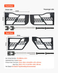 Jeep Tube Doors 4-Door Heavy-Duty Steel 2007-2018 Wrangler JK