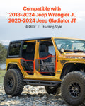 Jeep Wrangler JL Gladiator JT Tube Doors 4-Door Heavy-Duty