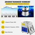 Ultrasonic Cleaner 2L Digital Timer Jewelry Rings Watches Dentures