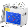 Ultrasonic Cleaner Machine 3L Stainless Steel Ultrasonic Cleaning Machine Digital Heater Timer Jewelry Cleaning for Commercial Personal Home Use (3L)
