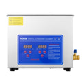 Ultrasonic Cleaner 10L Jewelry Cleaning with Digital Timer Ultrasonic Cleaning Machine for Jewellery Rings Watches Eyeglasses Dentures Coins Metal Parts Commercial and Home Use Silver