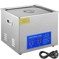 Powerful Stainless Steel 13.5-15 L Liters Ultrasonic Cleaner 360W Digital Heater Timer
