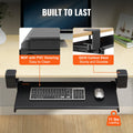 Clamp Keyboard Tray Under Desk 26.8x11 Slide Out No Drill