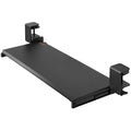 Clamp Keyboard Tray Under Desk 26.8x11 Slide Out No Drill