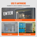 Strip Curtain 4572cm Clear Ribbed PVC 2mm Bulk Roll Door Strips