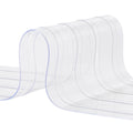Strip Curtain 164' Clear Ribbed PVC 8