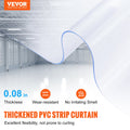 Strip Curtain 5000cm x 20cm Clear PVC 2mm Bulk Roll Door Strips