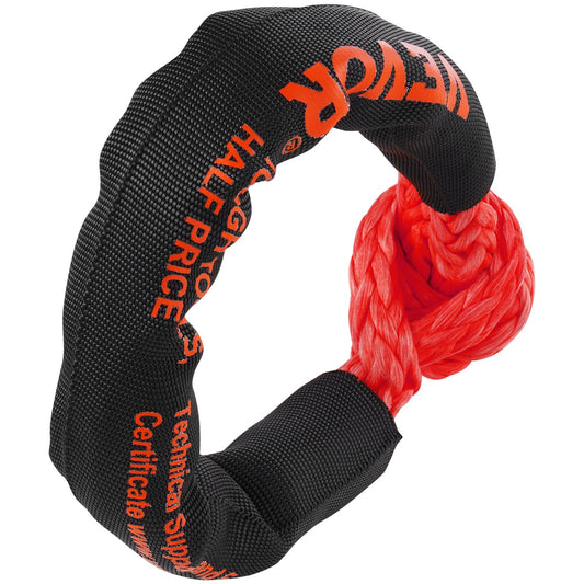 Synthetic Shackle Rope 2 Pack 20 Ton Red UTV ATV Truck Recovery