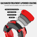 D-Ring Shackle 2 Pack 19mm 30 Ton Heavy Duty Vehicle Recovery Jeep
