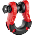 D-Ring Shackle 2 Pack 19mm 30 Ton Heavy Duty Vehicle Recovery Jeep