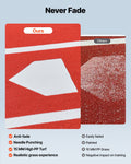 Baseball Batting Mat 300x116cm Red with Home Plate Indoor Outdoor