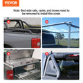 Truck Bed Tonneau Cover Roll Up 2m x 1.6m Chevy Silverado GMC Sierra