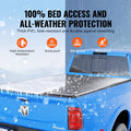 Tonneau Cover Roll Up Dodge Ram 1500 2500 3500 6.4ft Soft PVC