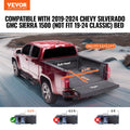 Truck Bed Tonneau Cover Roll Up 1.8m Chevy Silverado GMC Sierra