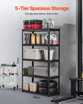 5 Tier Garage Shelves 2000lbs 40