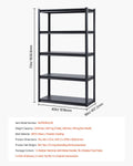5 Tier Garage Shelves 2000lbs 40