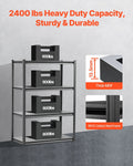 4 Tier Garage Storage Shelves 2400lbs 40