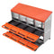 2 Tier Chicken Nesting Box 8 Compartments Metal Egg Laying Roll Out