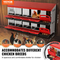 Chicken Nest Box 10 Compartment Inclined Metal Nesting Boxes